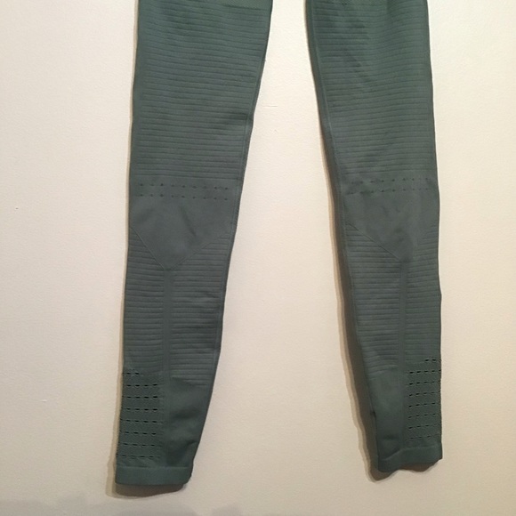 GYMSHARK Fauna Teal Energy Seamless Leggings - Picture 11 of 13